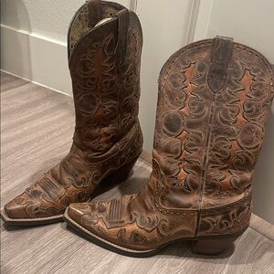 Ariat Western Womens Boots Leather Dandy Sassy Brown 10007964 Size 7.5B